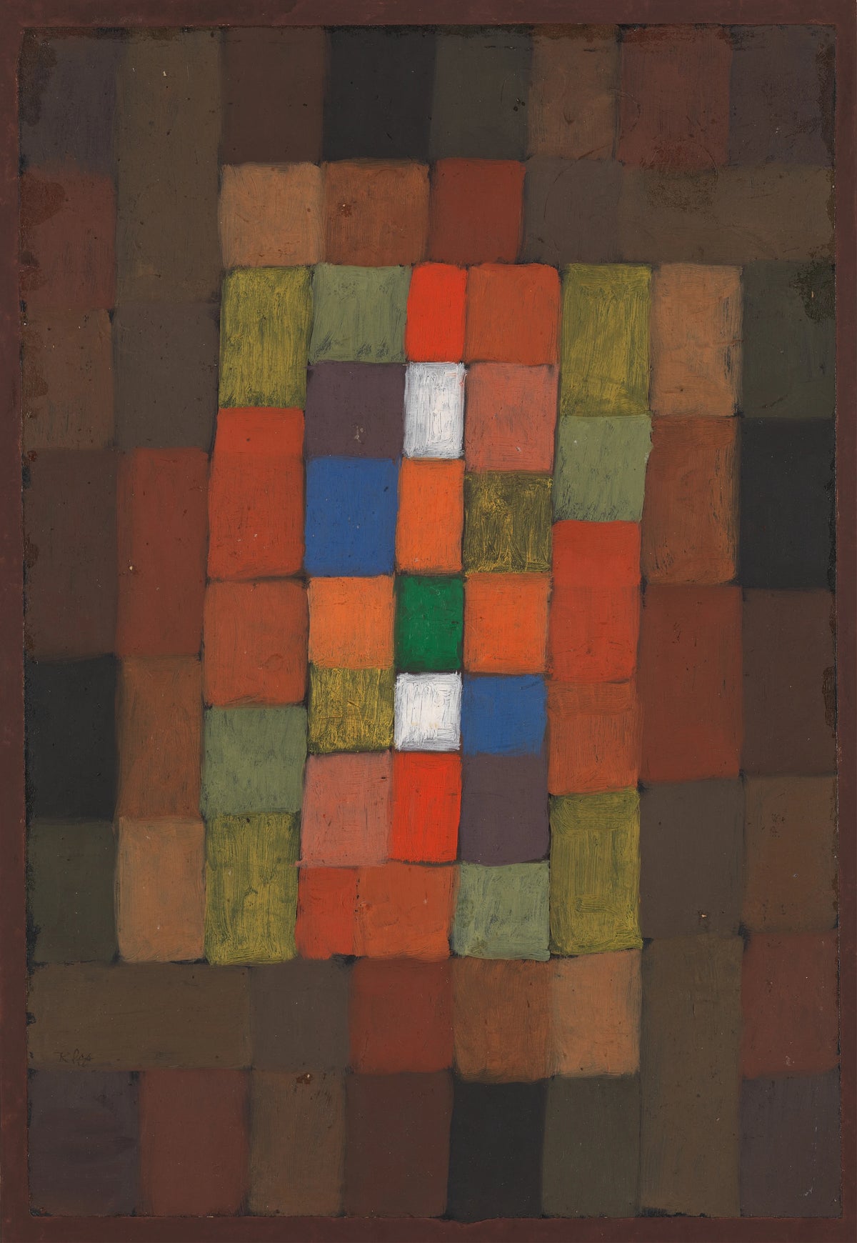 Paul Klee - Static-Dynamic Gradation (1923)