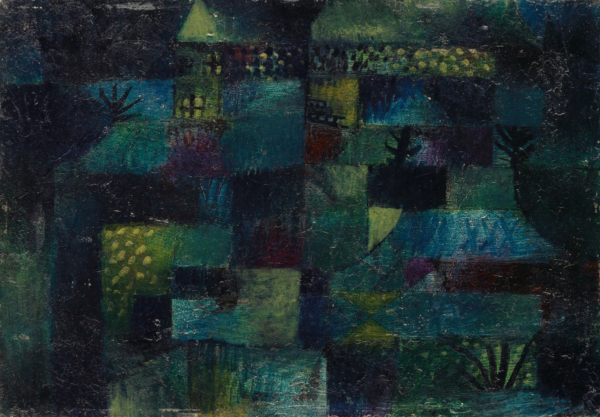 Paul Klee - Terraced garden (1920)
