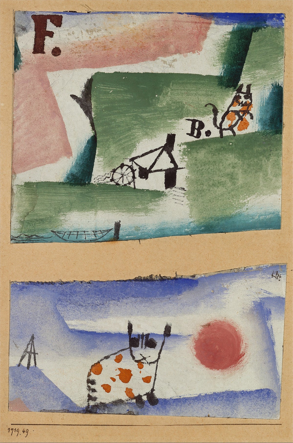 Paul Klee - Tomcat's Turf (1919)