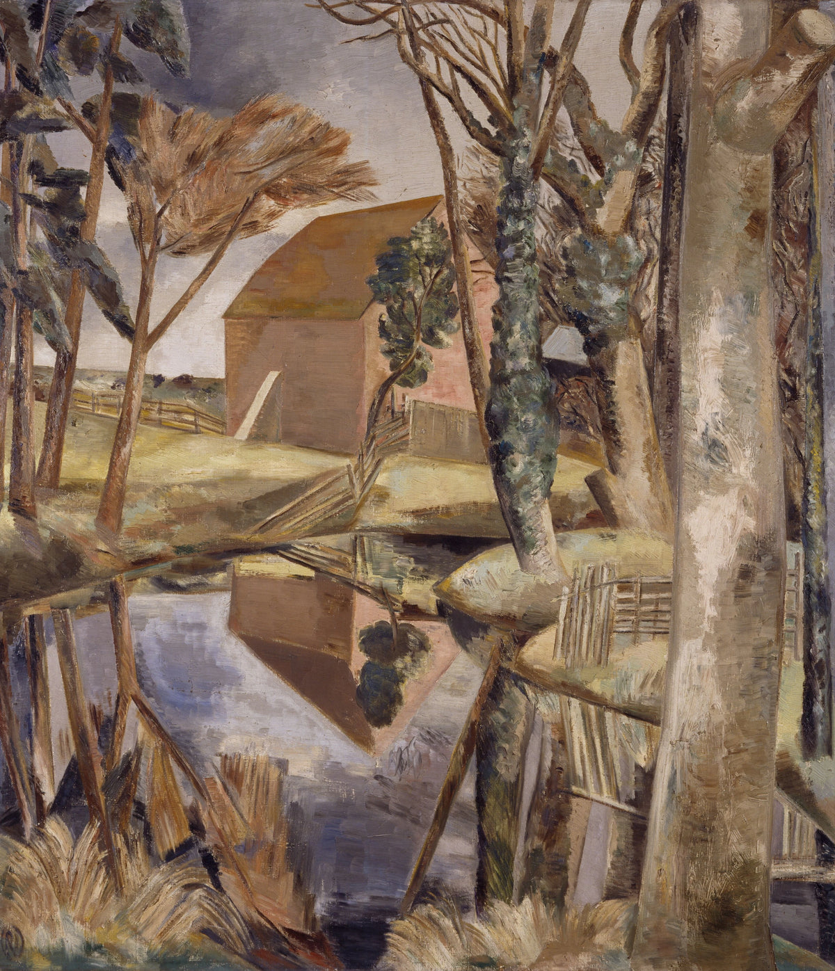 Paul Nash - Oxenbridge Pond (1927-28)