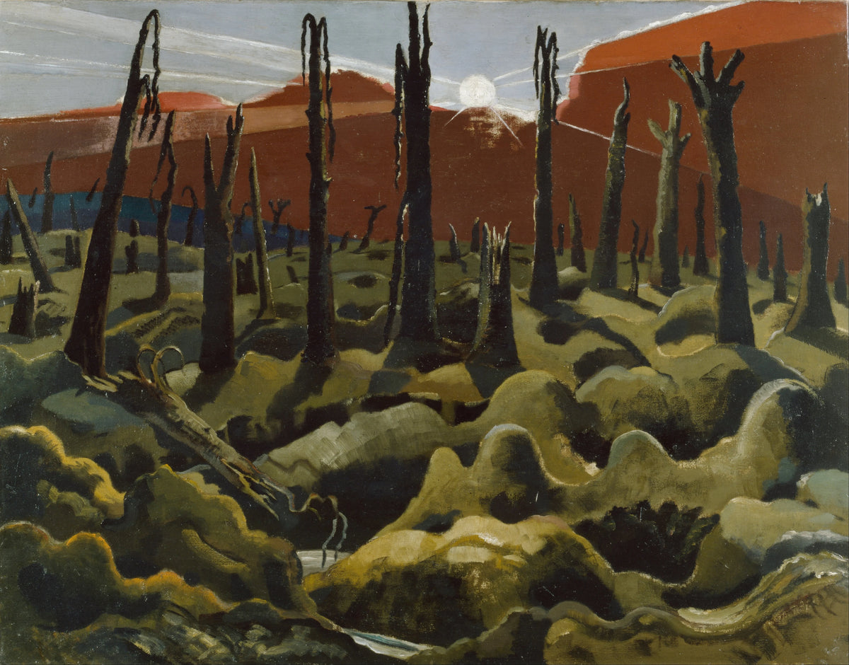Paul Nash - We are Making a New World (1918)