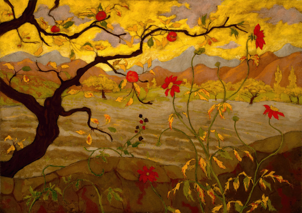 Paul Ranson - Apple Tree with Red Fruit (1902)