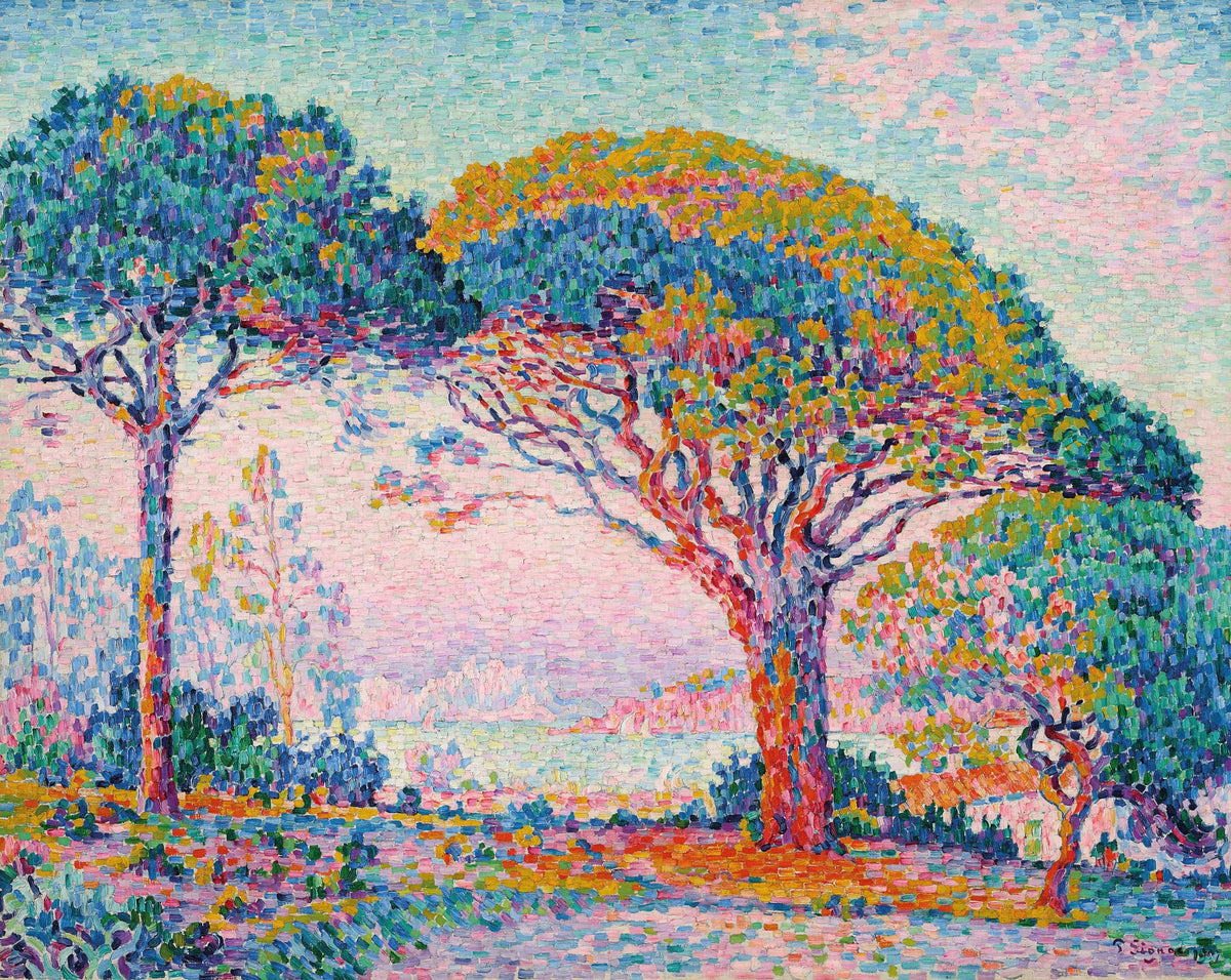 Paul Signac - La Baie (Saint-Tropez) (1907)