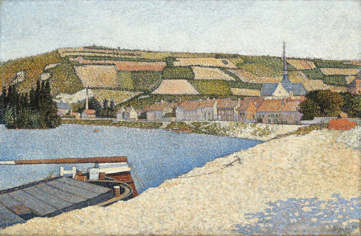 Paul Signac - Les Andelys, Côte d'Aval (1886)