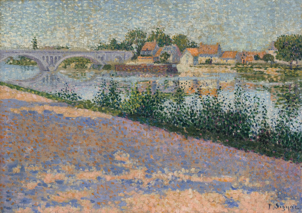 Paul Signac - Les Andelys, Port Morin (1886)