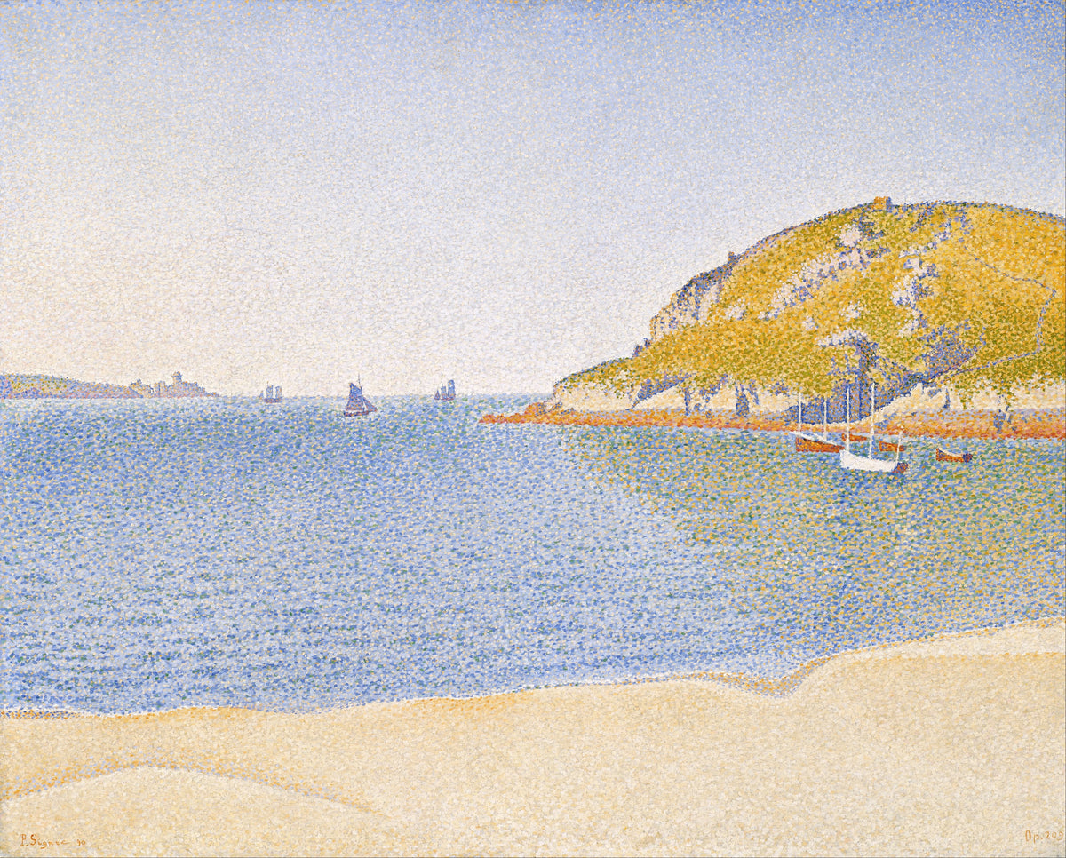 Paul Signac - Port of Saint-Cast (1890)