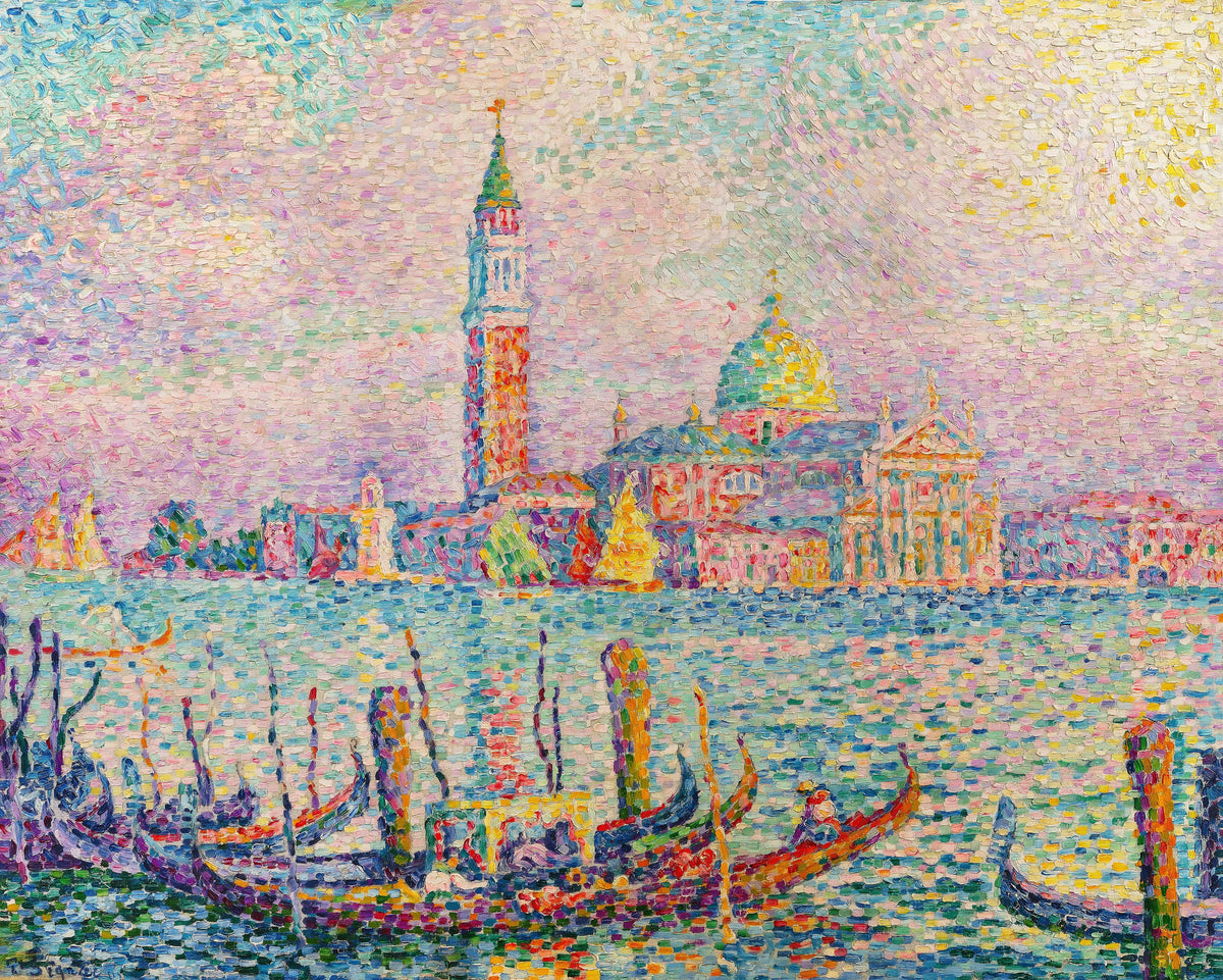 Paul Signac - Saint-Georges. Couchant (Venise) (1905)