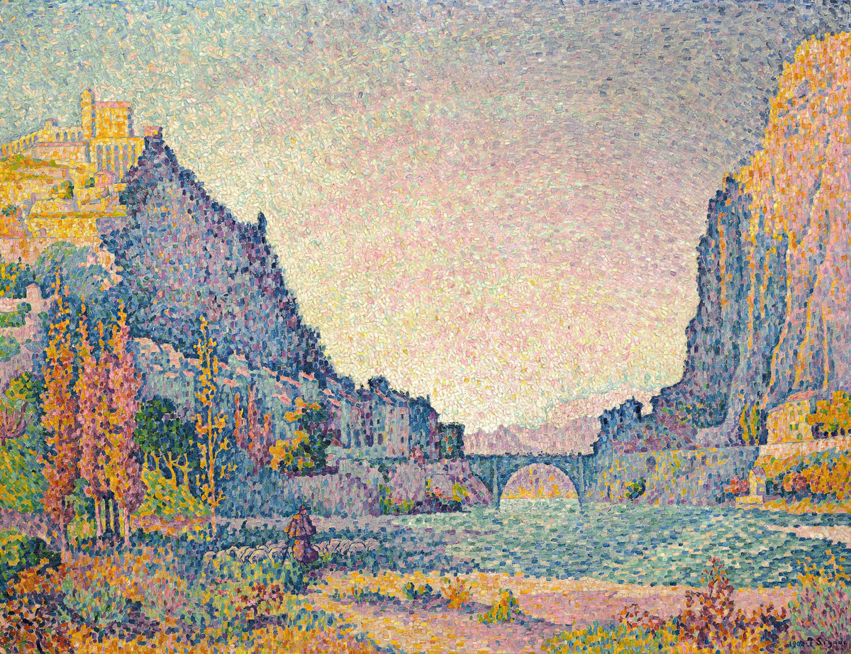 Paul Signac - Sisteron (1902)