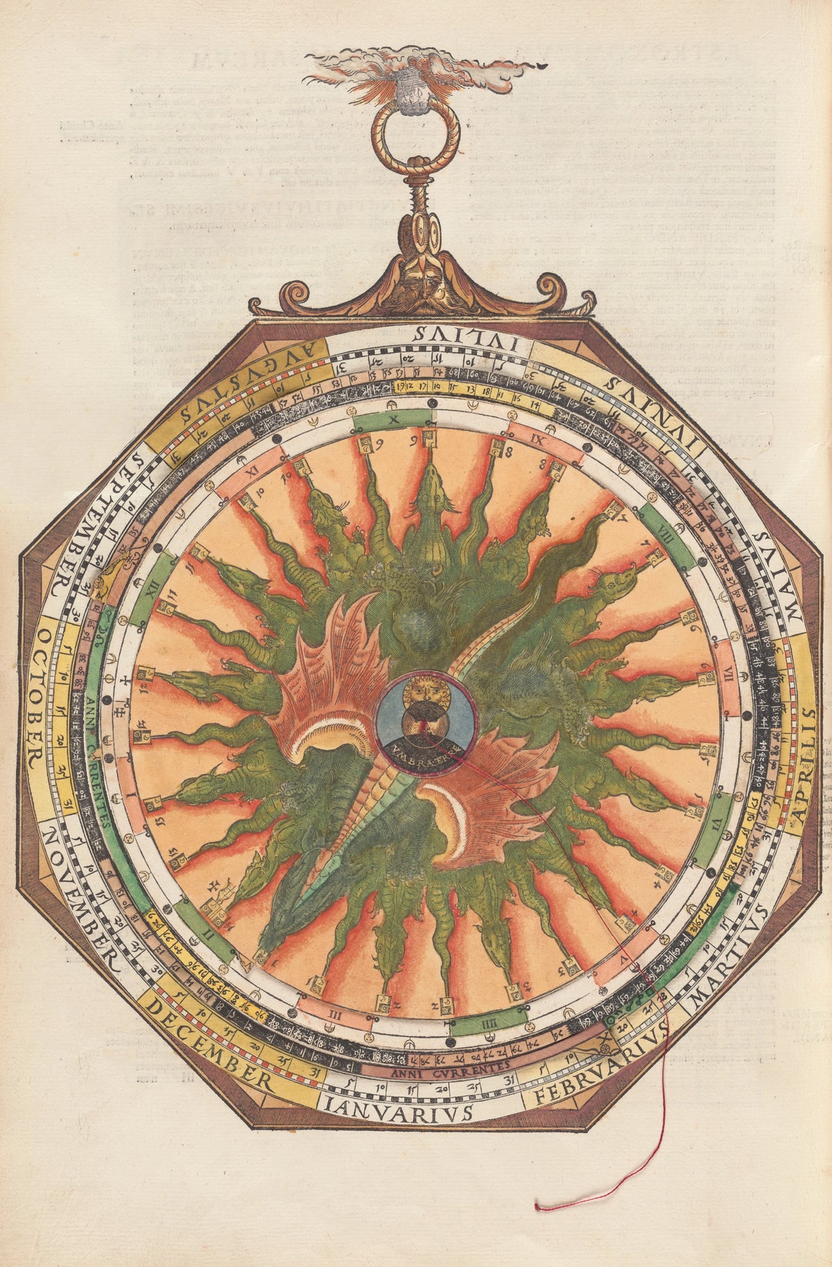 Petrus Apianus - Astronomicum cæsareum pl 020 (1540)