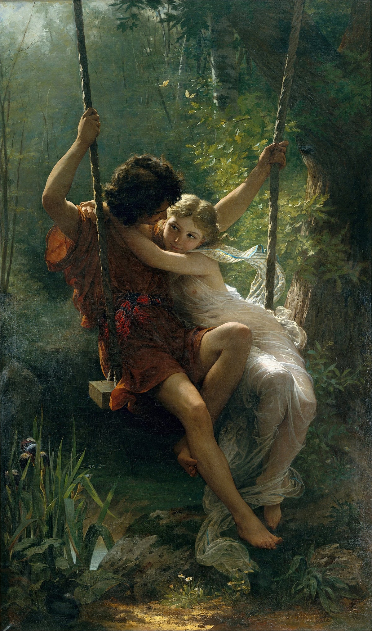 Pierre-Auguste Cot - Springtime (1873)