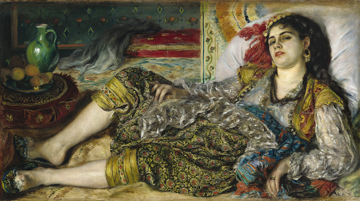 Pierre-Auguste Renoir - Odalisque (1870)