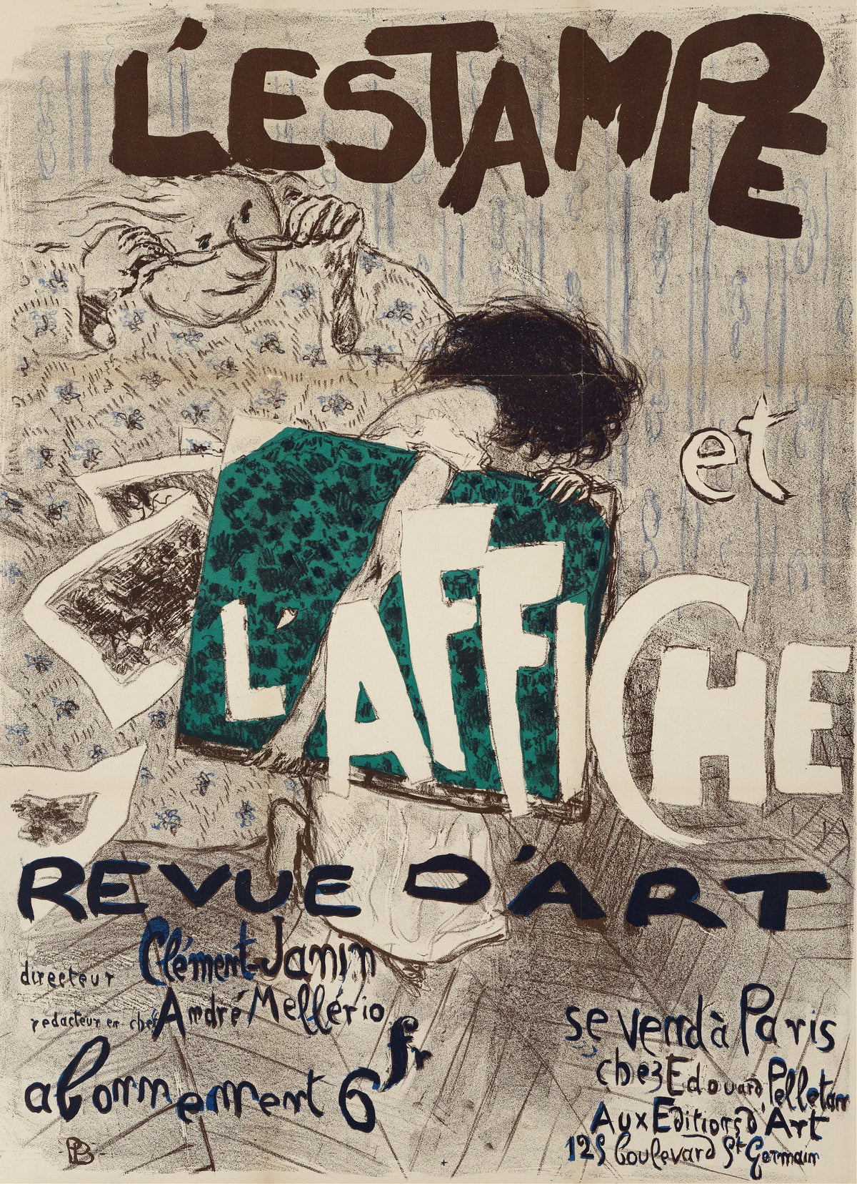 Pierre Bonnard - L'Estampe et l'Affiche (The Print and the Poster) (1897)