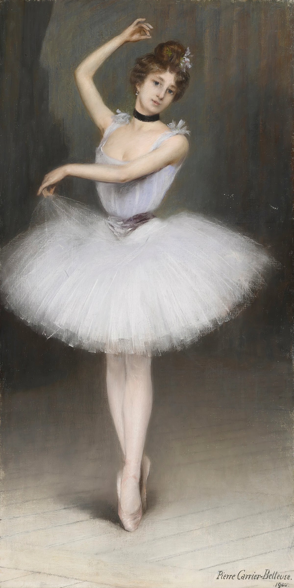 Pierre Carrier-Belleuse - A Ballerina (1900)