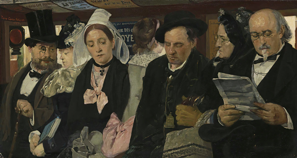Pierre Carrier-Belleuse - L'Omnibus (1877)