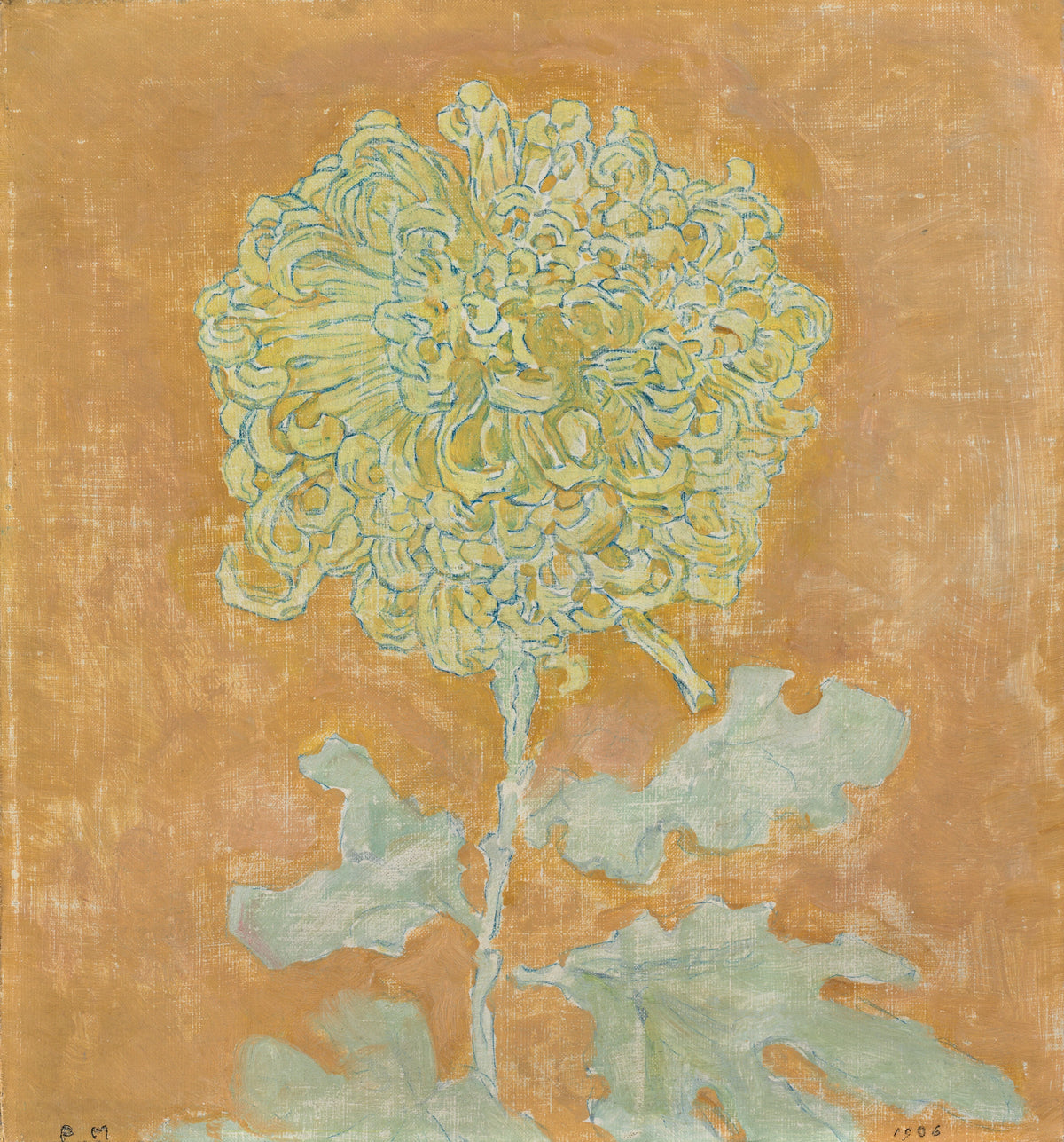 Piet Mondrian - Chrysanthemum (1906-1942)