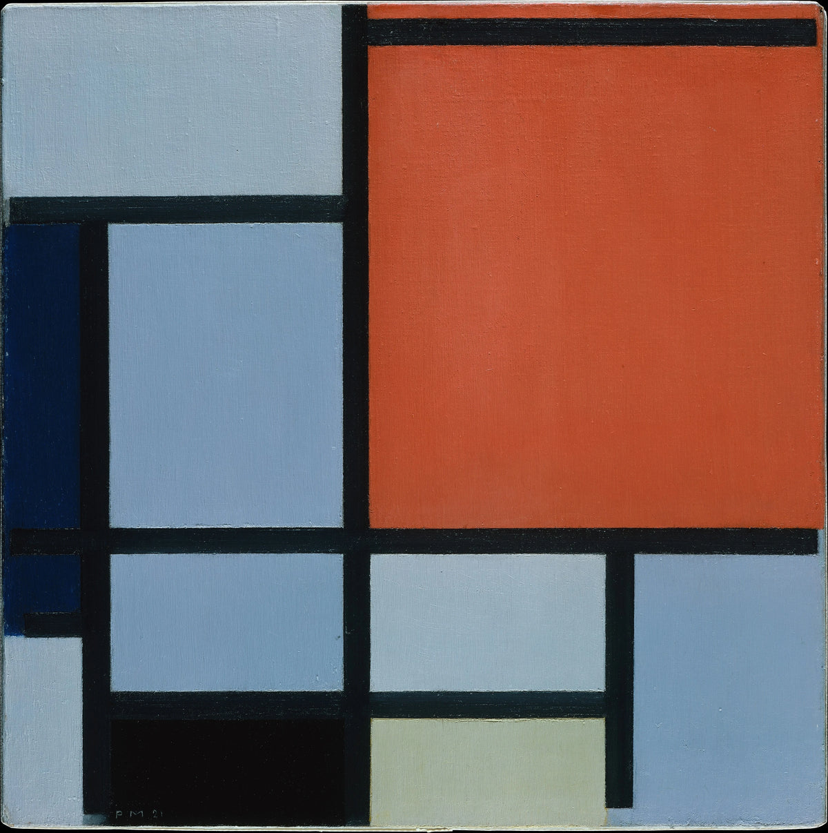 Piet Mondrian - Composition (1921)