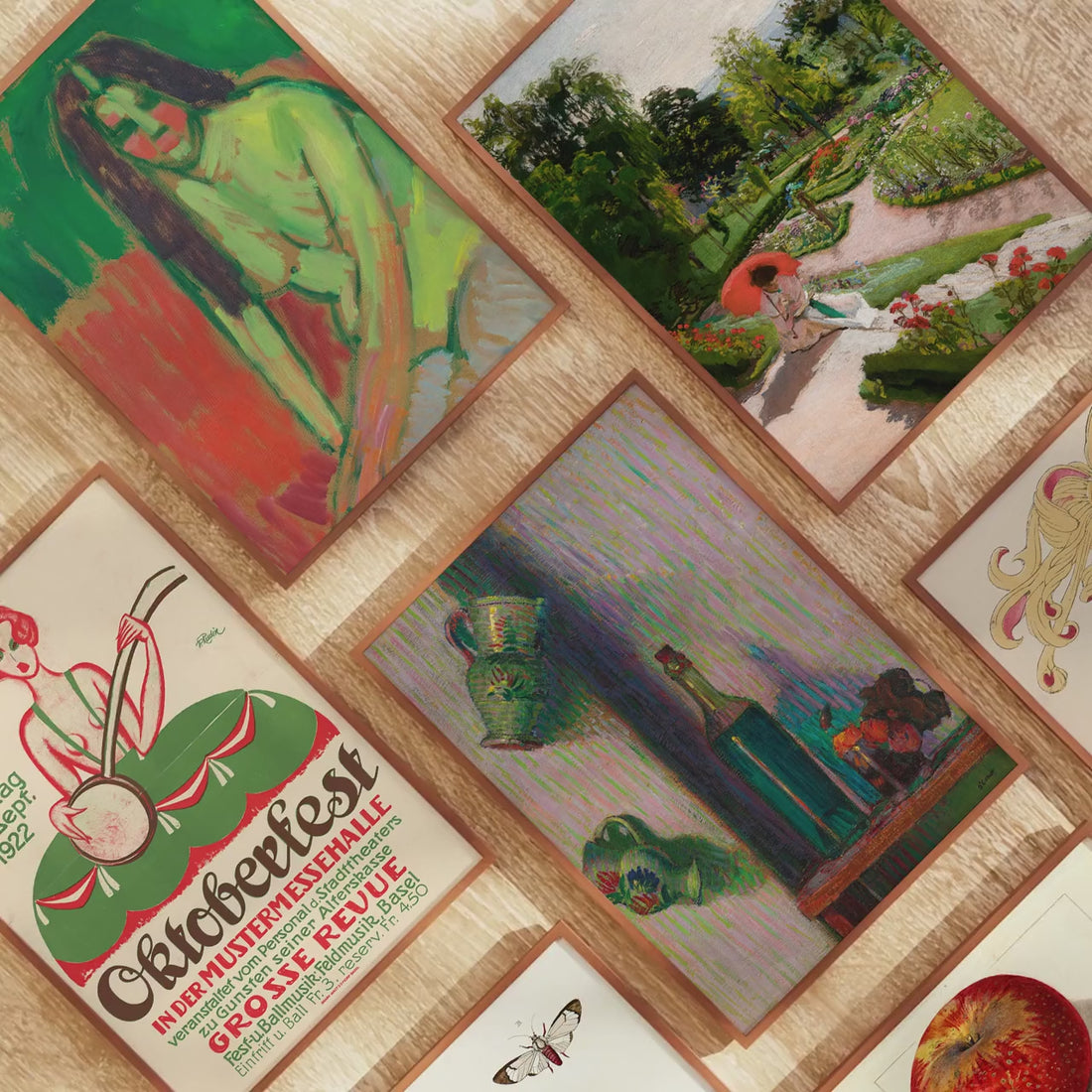 Rockpaperart çerçeveli baskılar