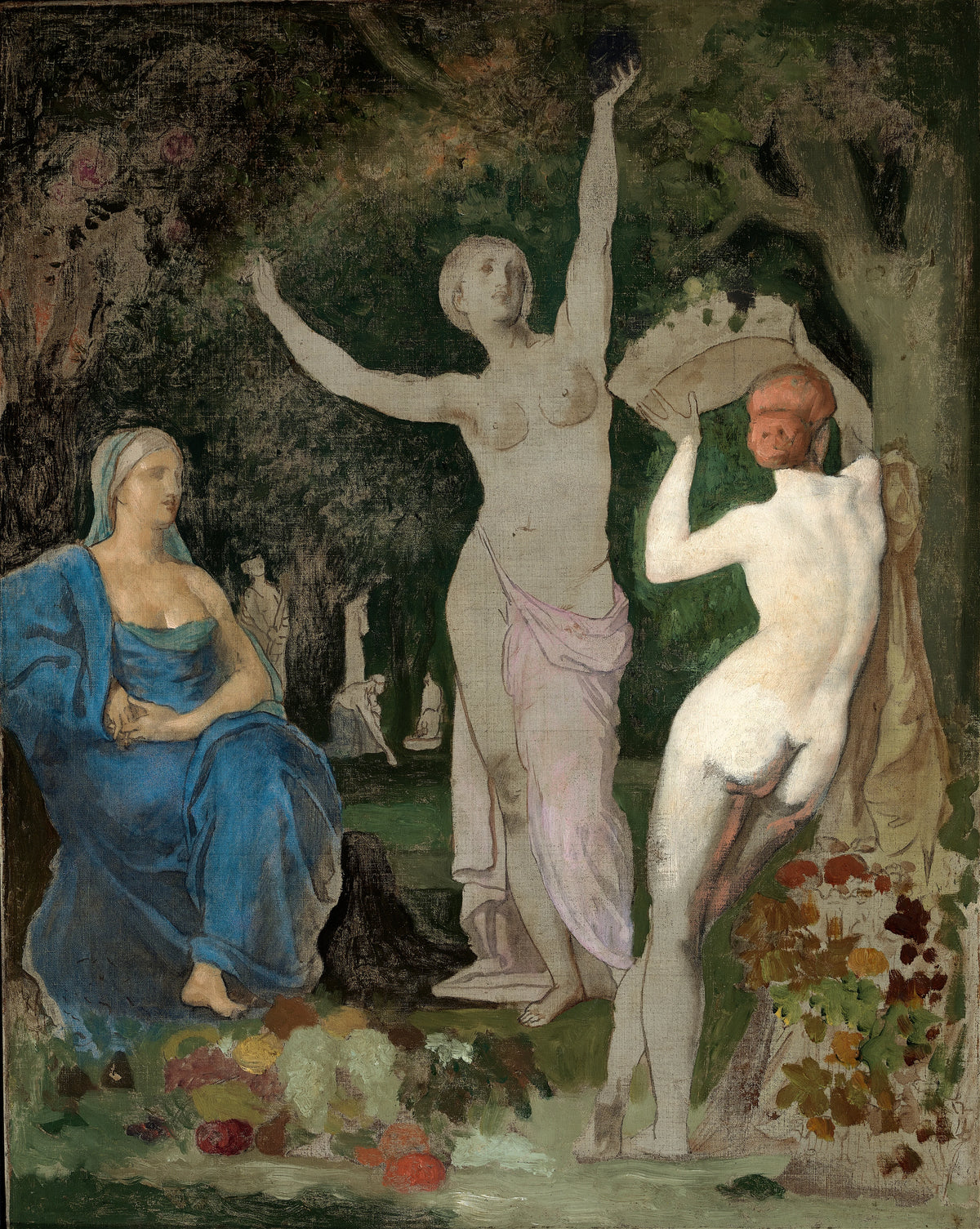 Puvis de Chavannes - L' Automne (circa 1864)