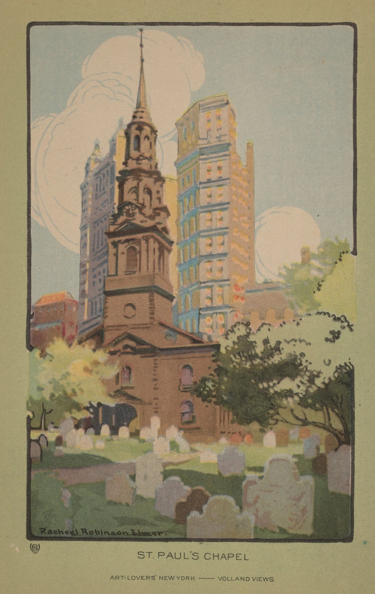 Rachael Robinson Elmer - St. Paul's Chapel (1914)