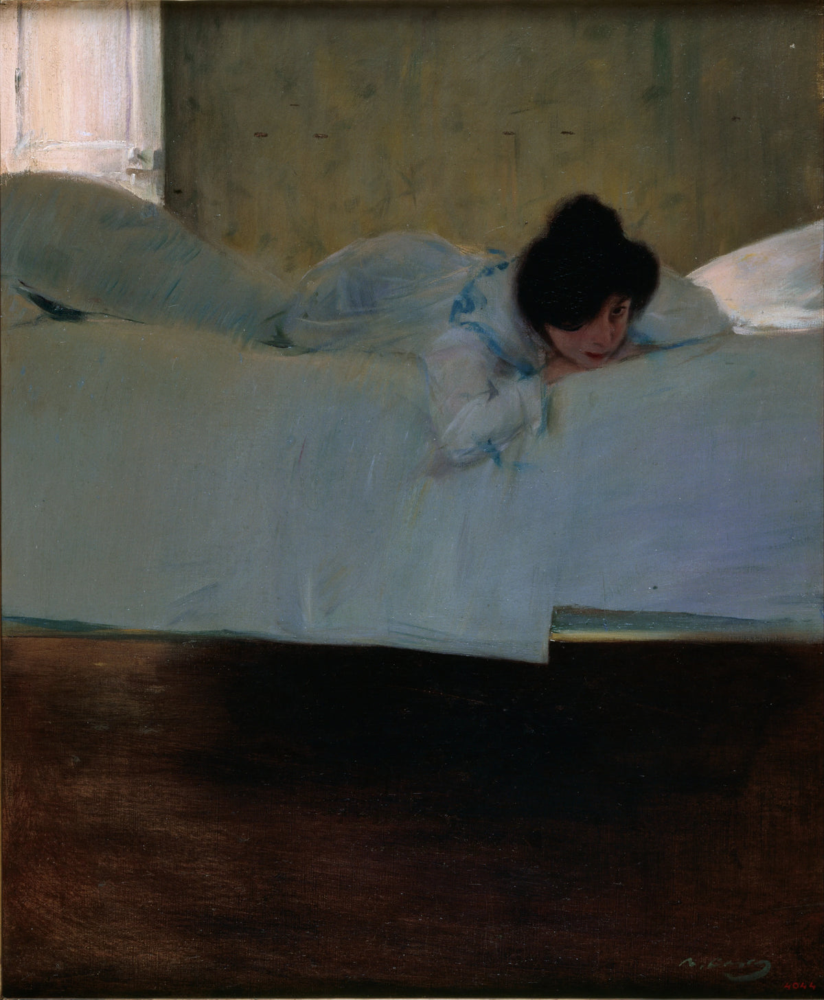 Ramón Casas - Laziness (1898-1900)