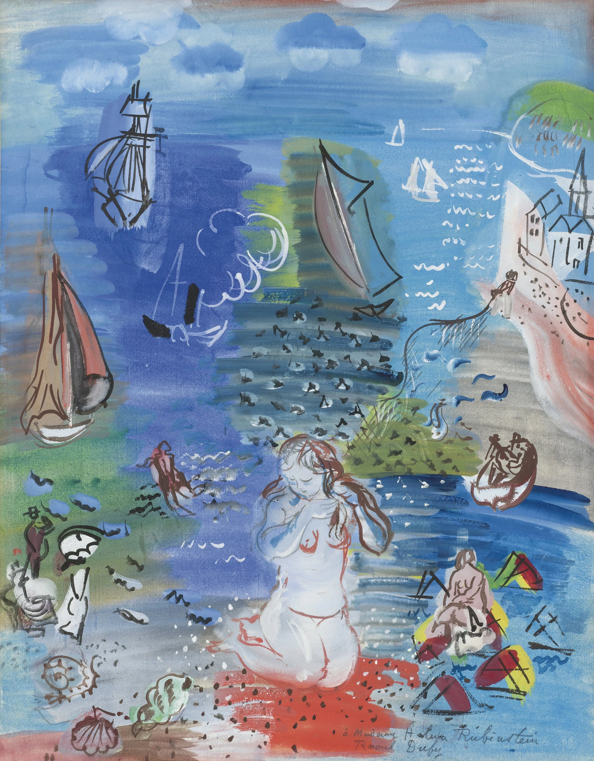 Raoul Dufy - Amphitrite (1939)