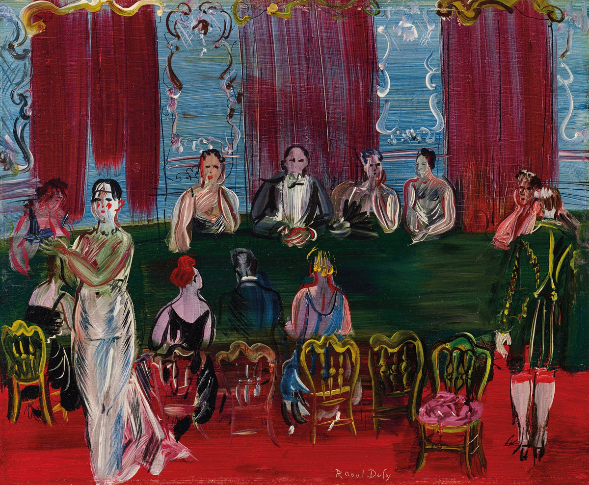 Raoul Dufy - Baccara (1938)