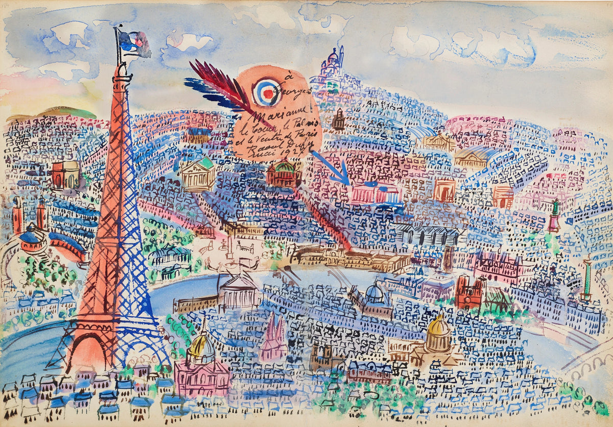 Raoul Dufy - Livre d'or de Marianne (1927)