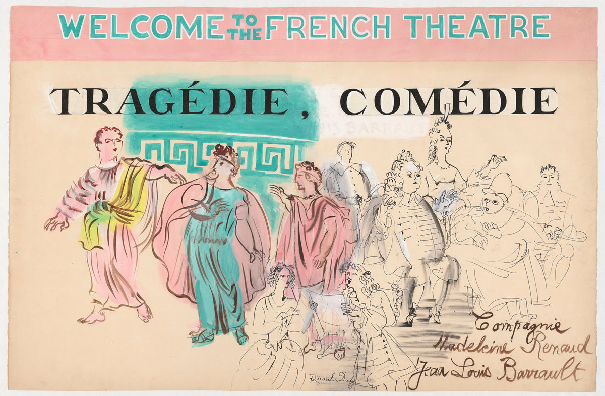 Raoul Dufy - Tragédie-Comédie (1952)