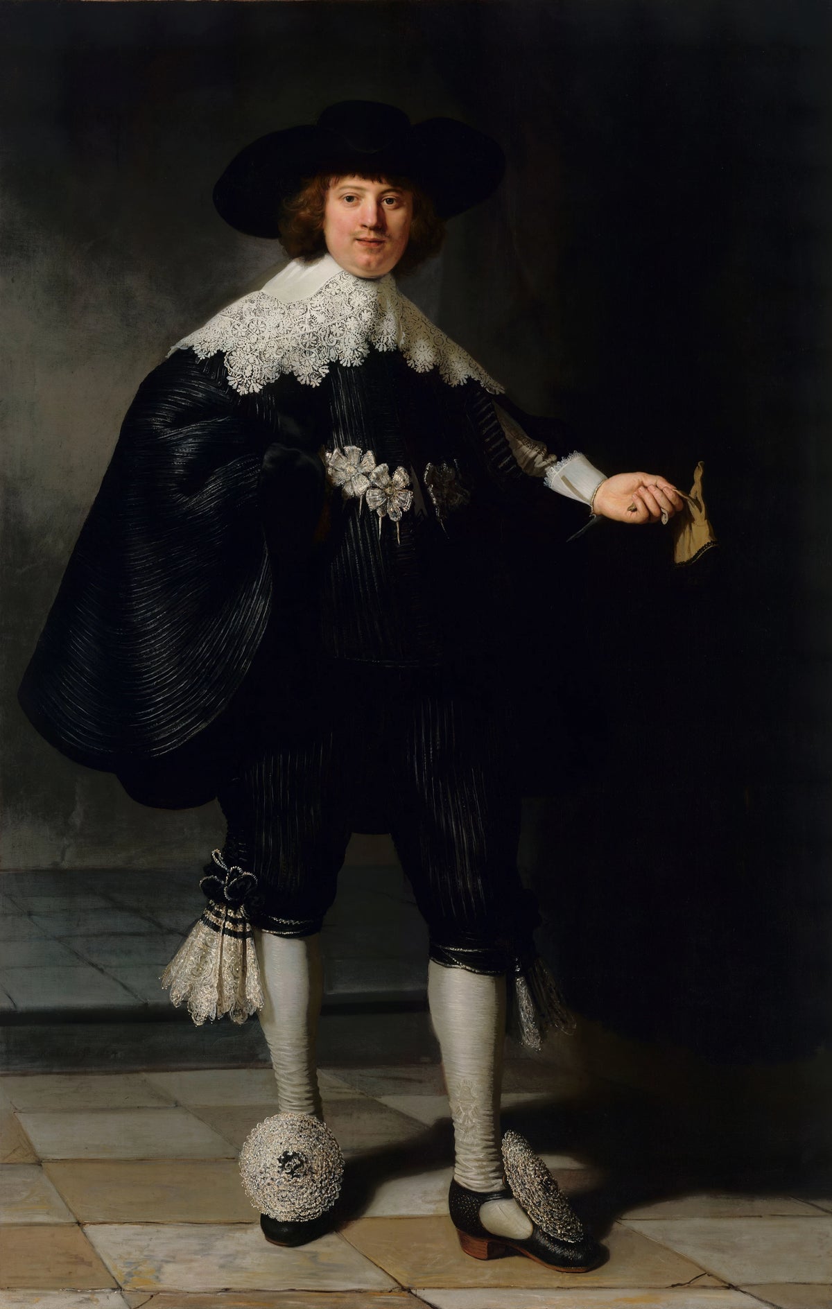 Rembrandt van Rijn - Marten Soolmans (circa 1634)