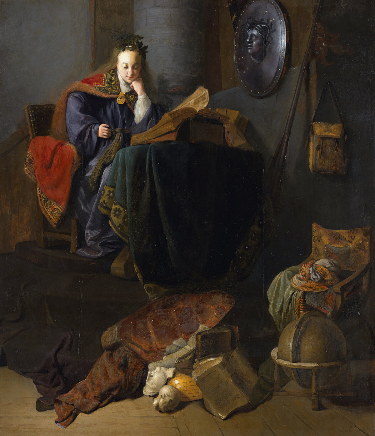 Rembrandt van Rijn - Minerva (circa 1630)
