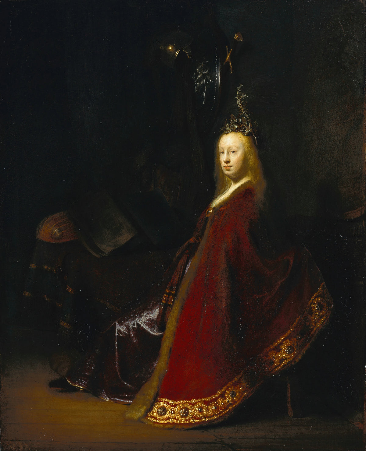 Rembrandt van Rijn - Minerva (circa 1631)