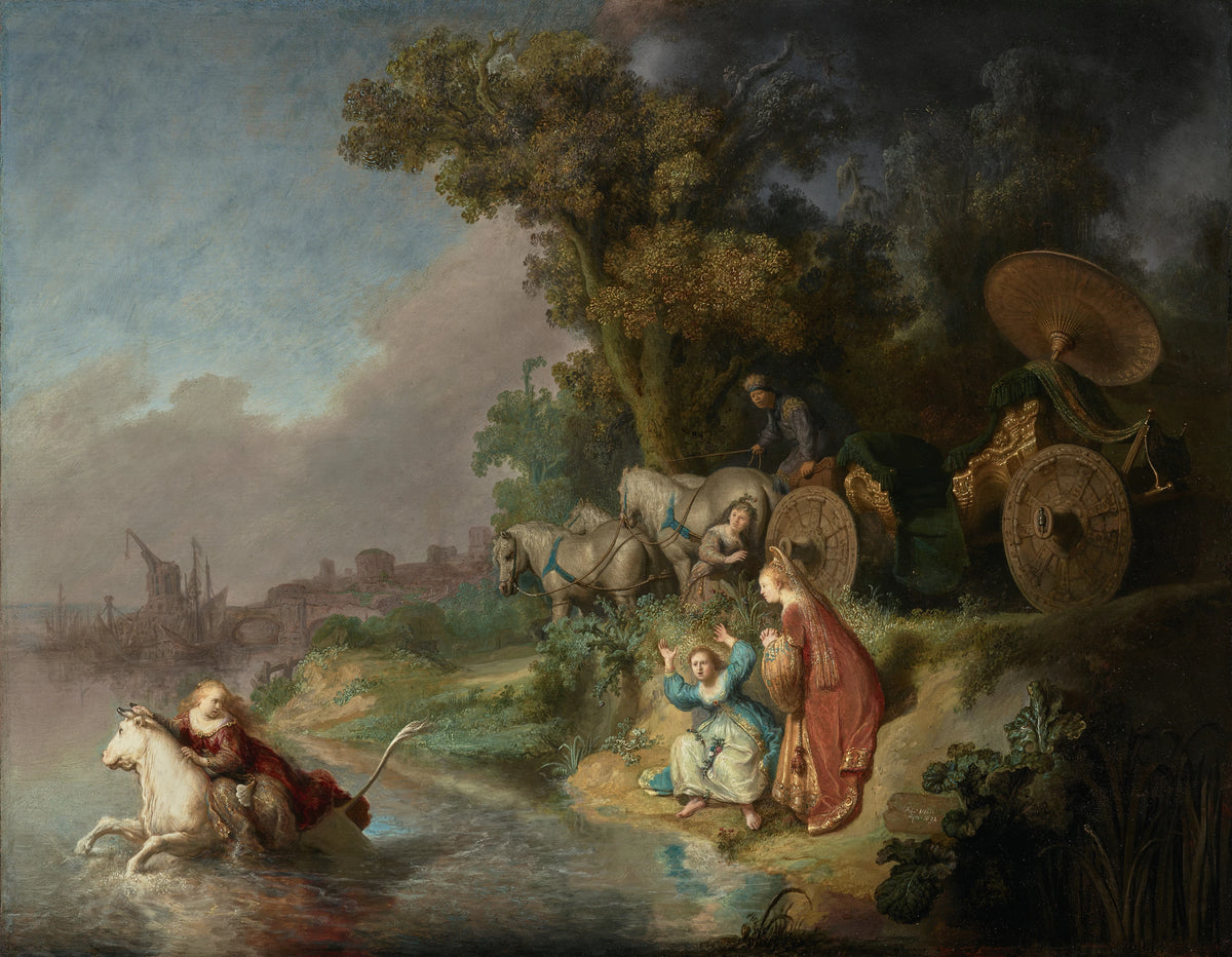 Rembrandt van Rijn - The Abduction of Europa (1632)