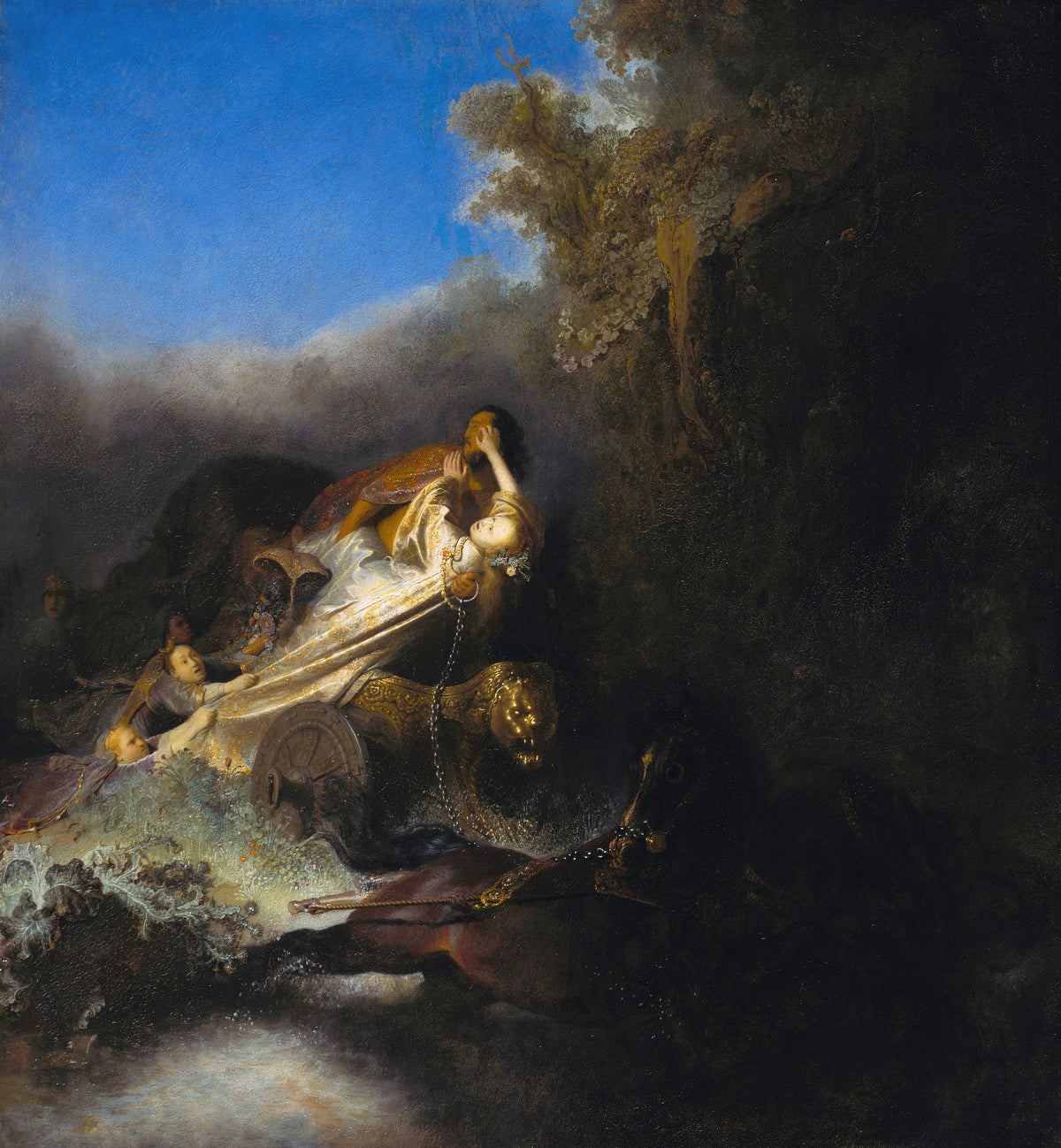 Rembrandt van Rijn - The Abduction of Proserpina (circa 1631)