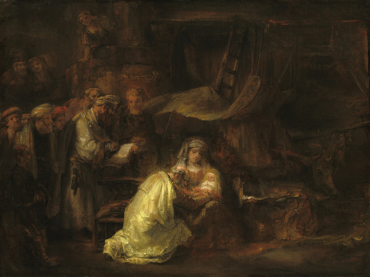 Rembrandt van Rijn - The Circumcision (1661)