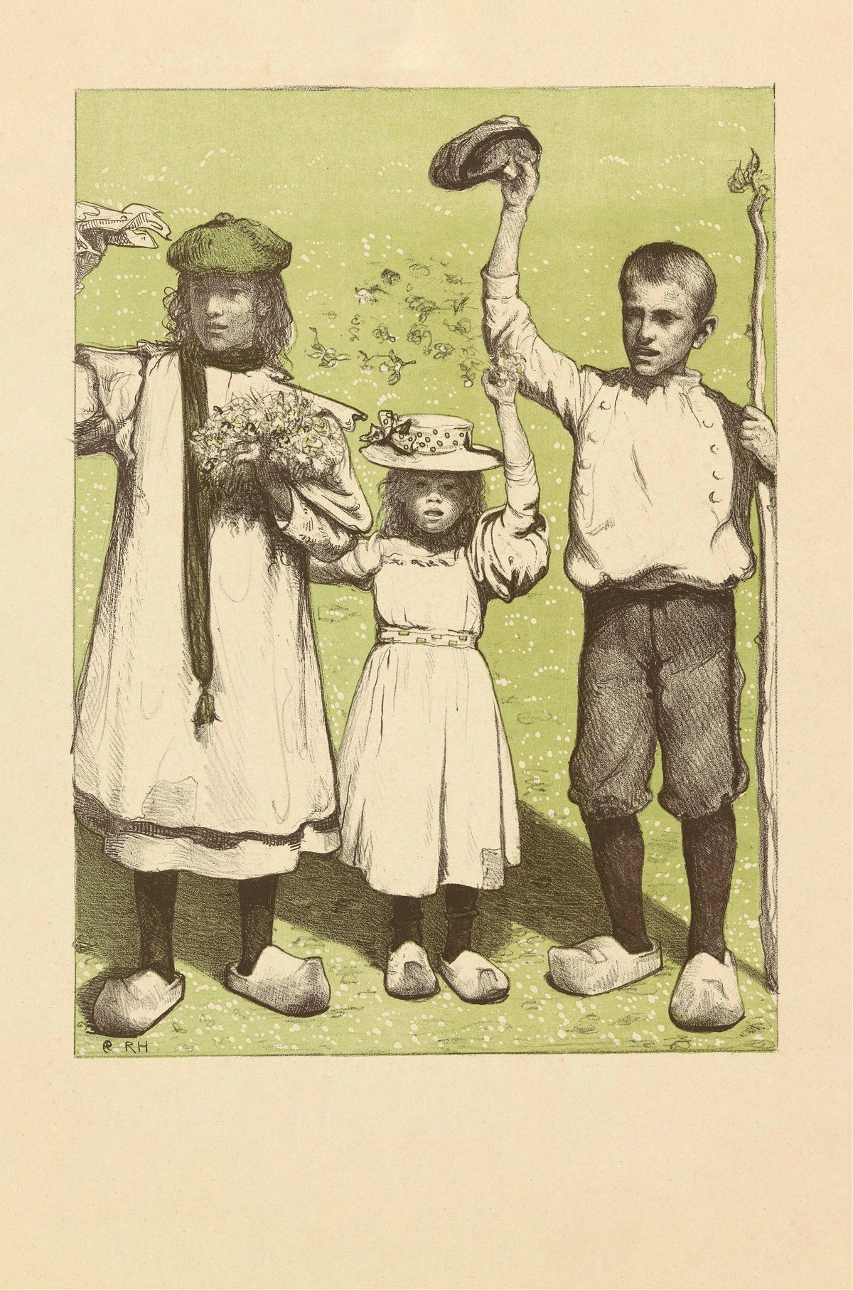 Richard Nicolaüs Roland Holst - 1 mei (1899)