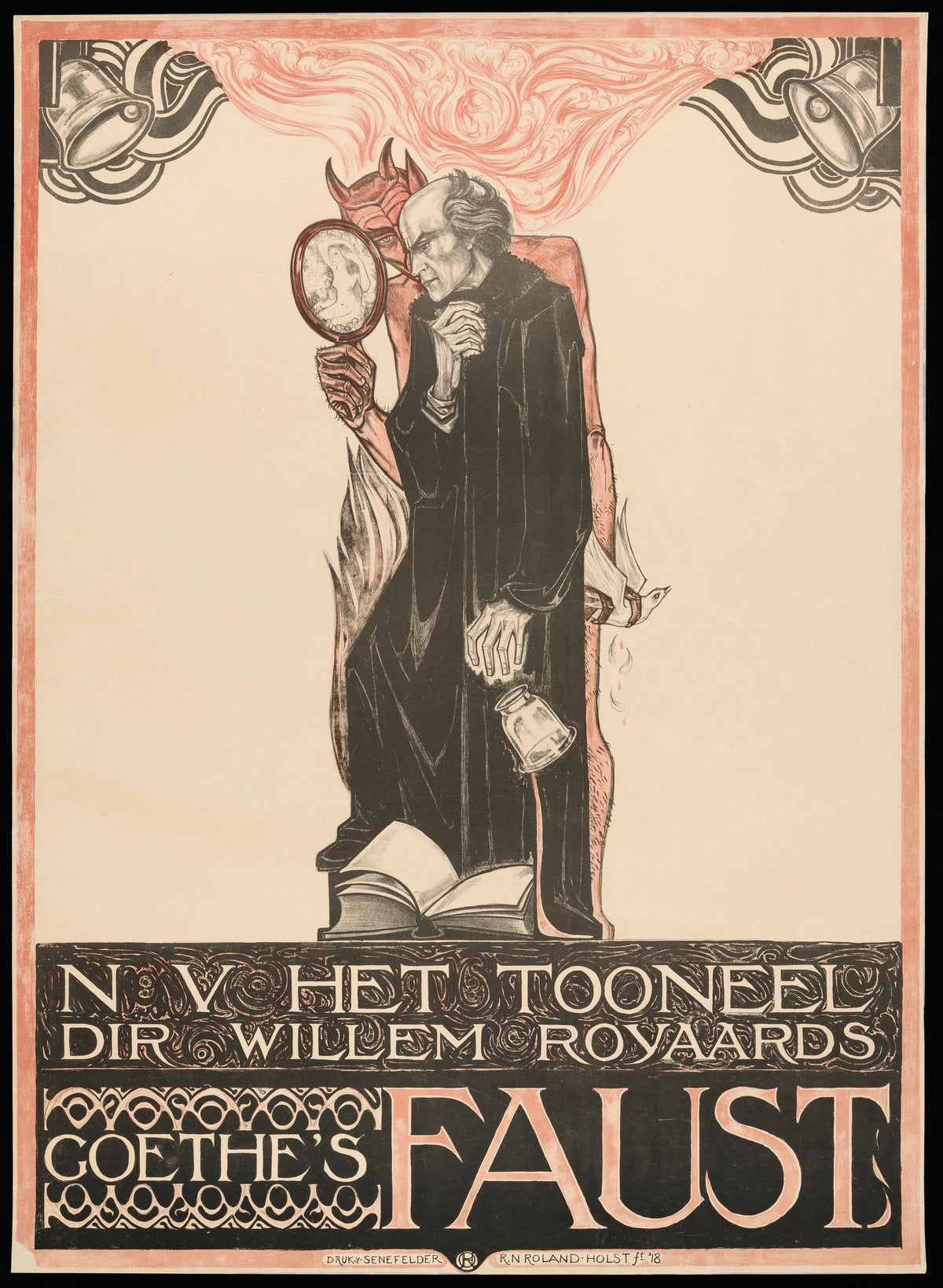 Richard Nicolaüs Roland Holst - N V Het Tooneel Dir Willem Royaards Goethe's Faust (1918)
