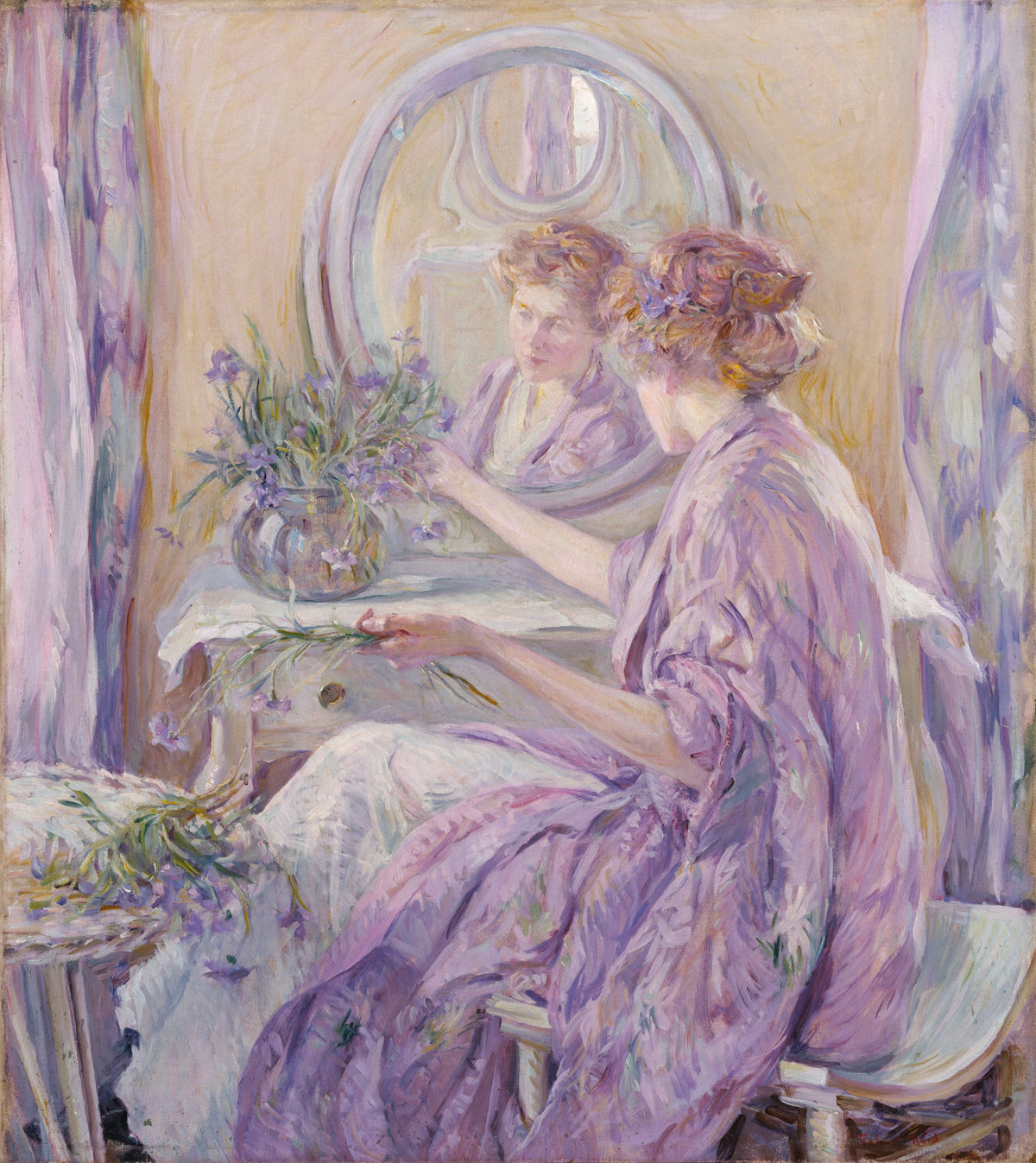 Robert Reid - The Violet Kimono (circa 1910)