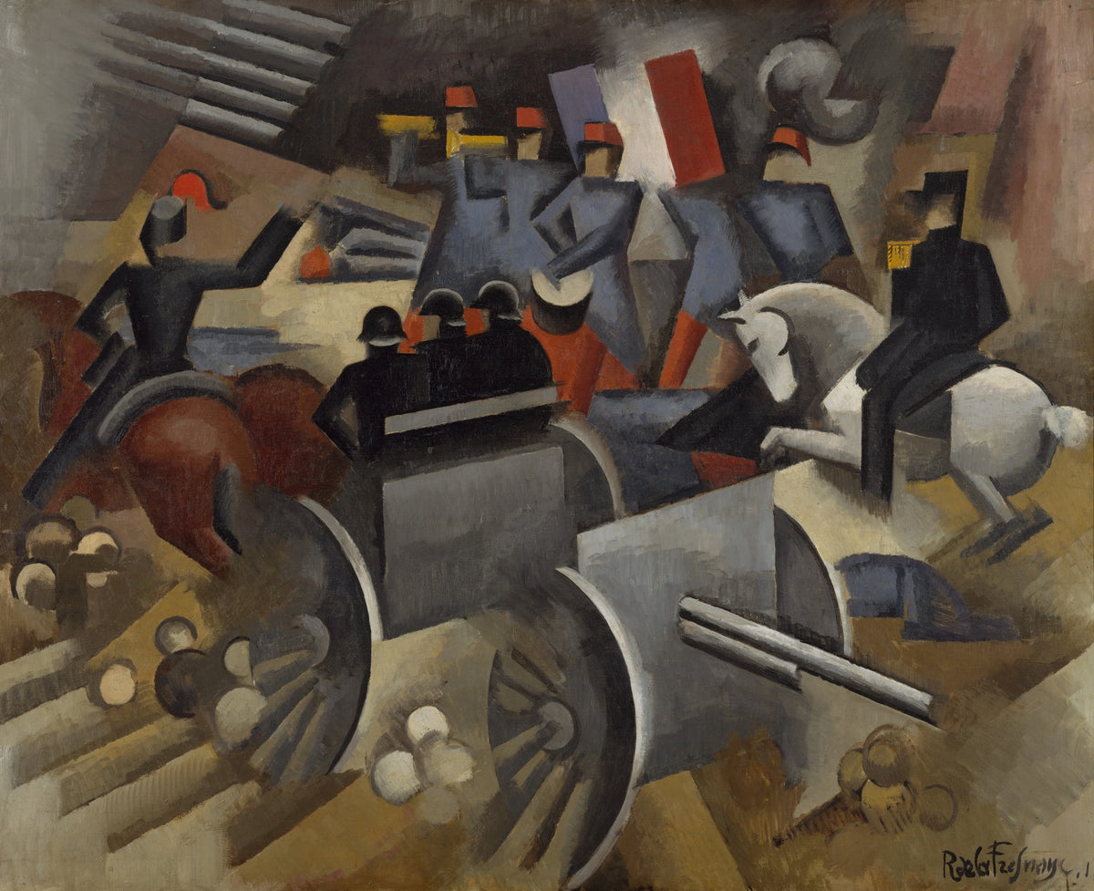 Roger de La Fresnaye - Artillery (1911)