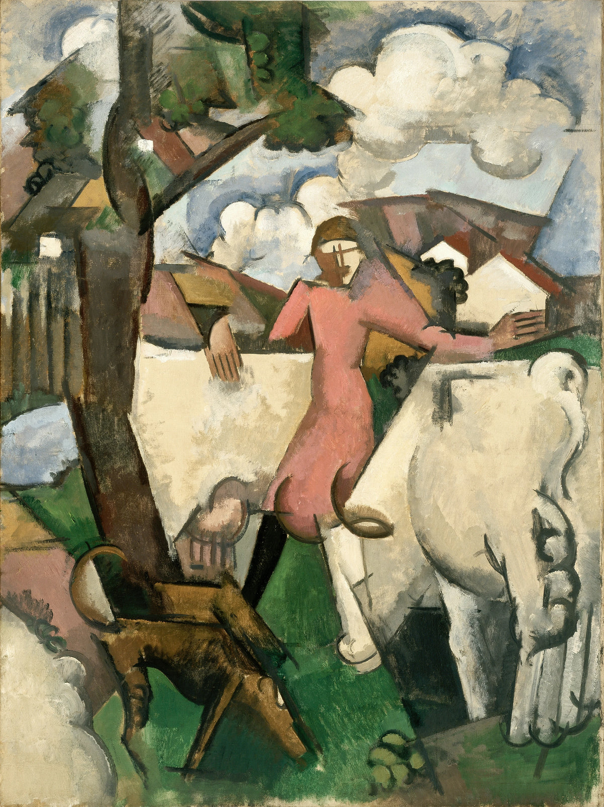 Roger de La Fresnaye - Marie Ressort (circa 1912-1913)