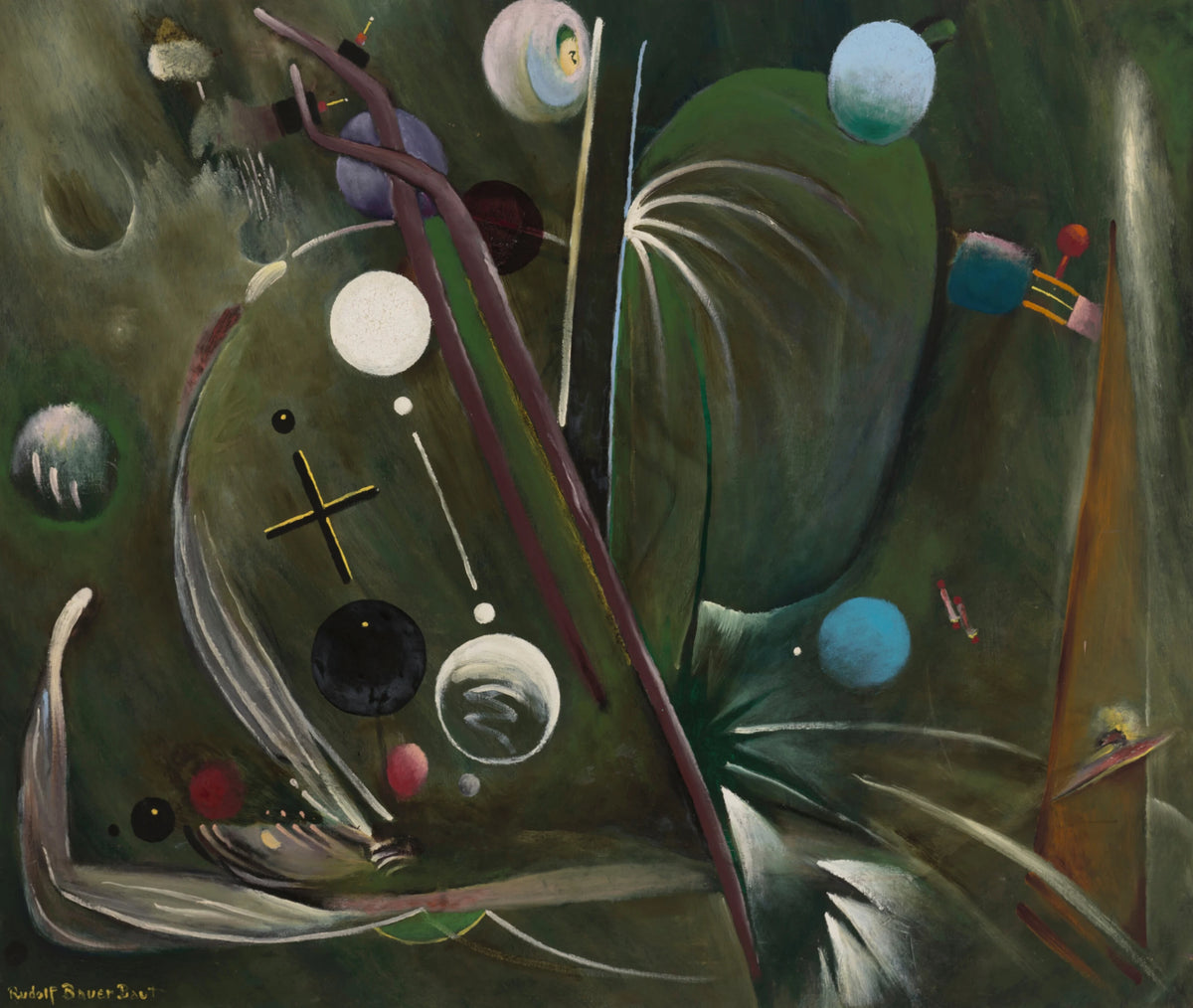 Rudolf Bauer - Animoso (1918)