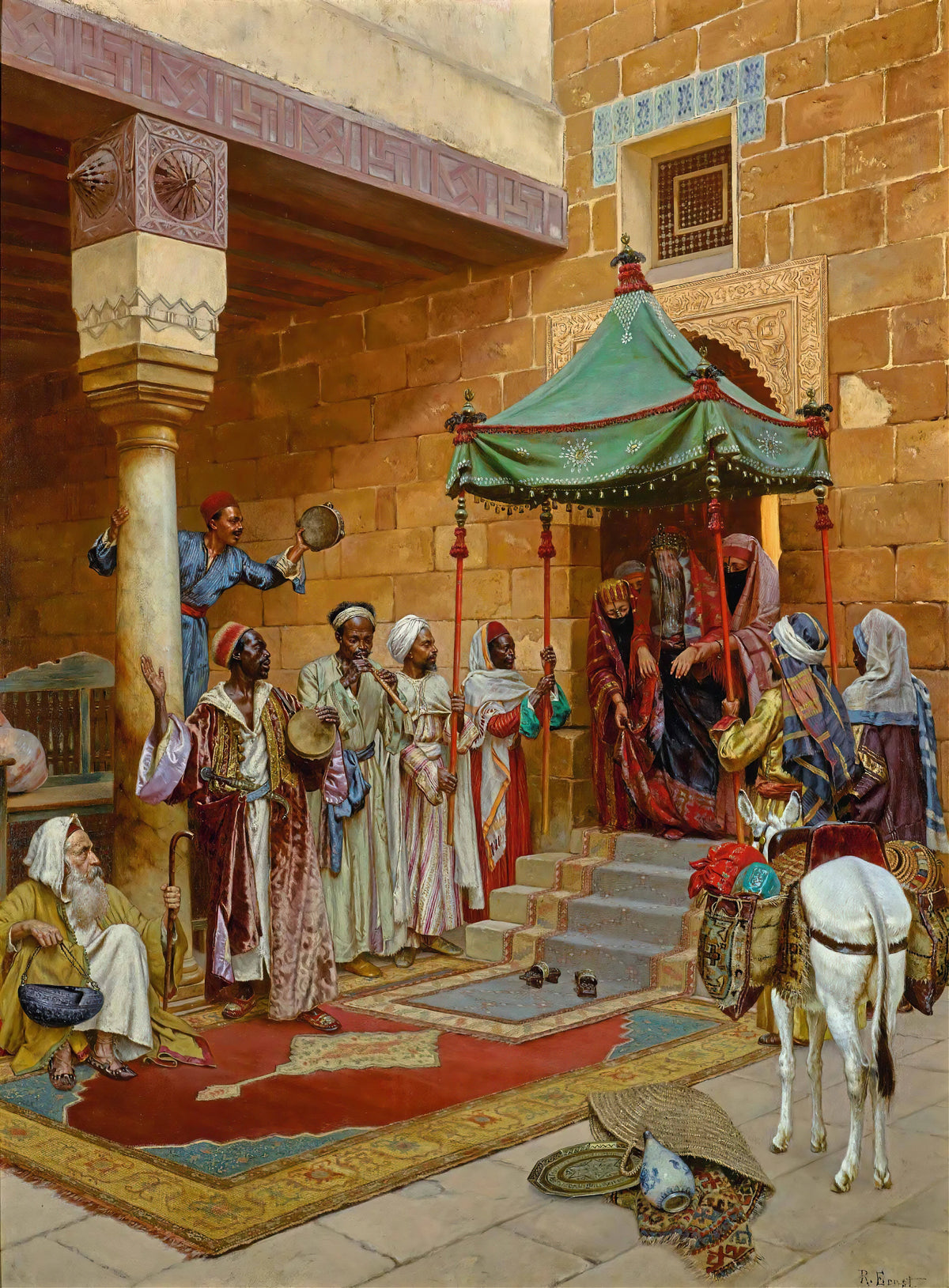 Rudolf Ernst - The New Bride