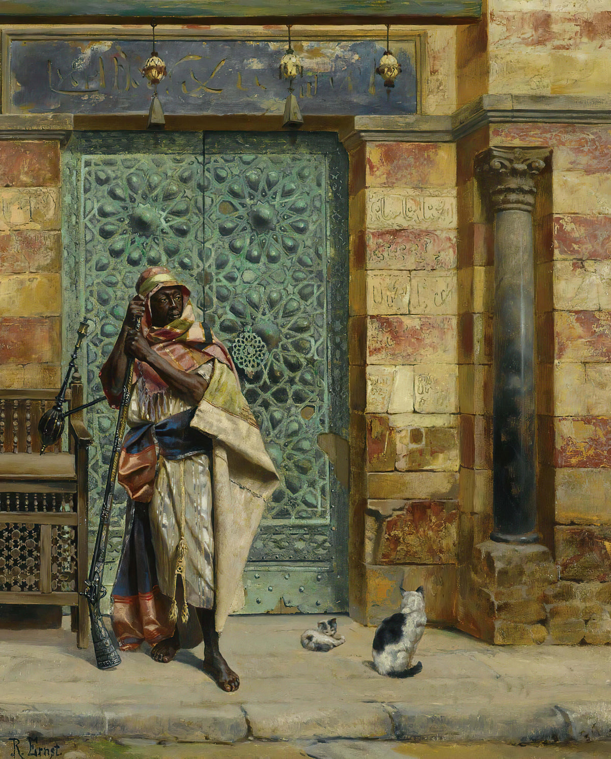 Rudolf Ernst - The Nubian Guard