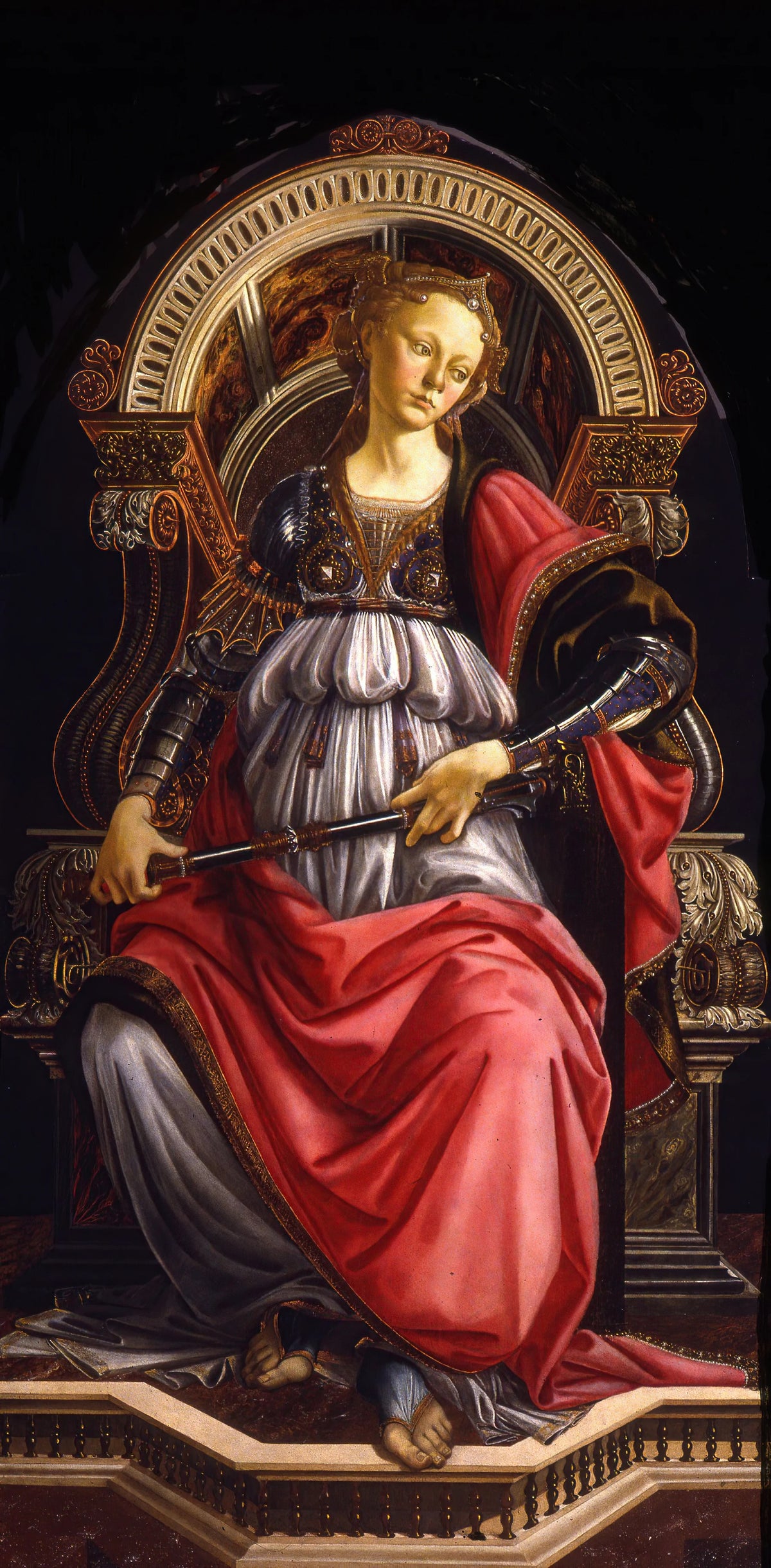 Sandro Botticelli - Fortitude (1470)