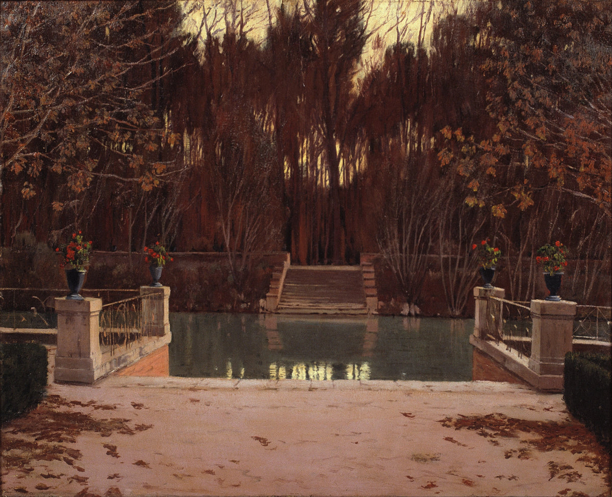 Santiago Rusiñol - The Landing Stage (1911)