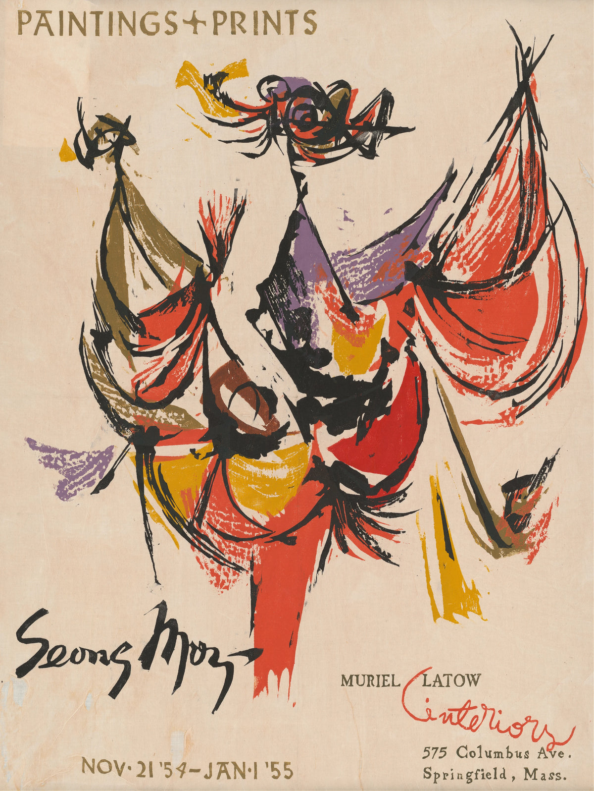 Seong Moy - Paintings and prints (1954)