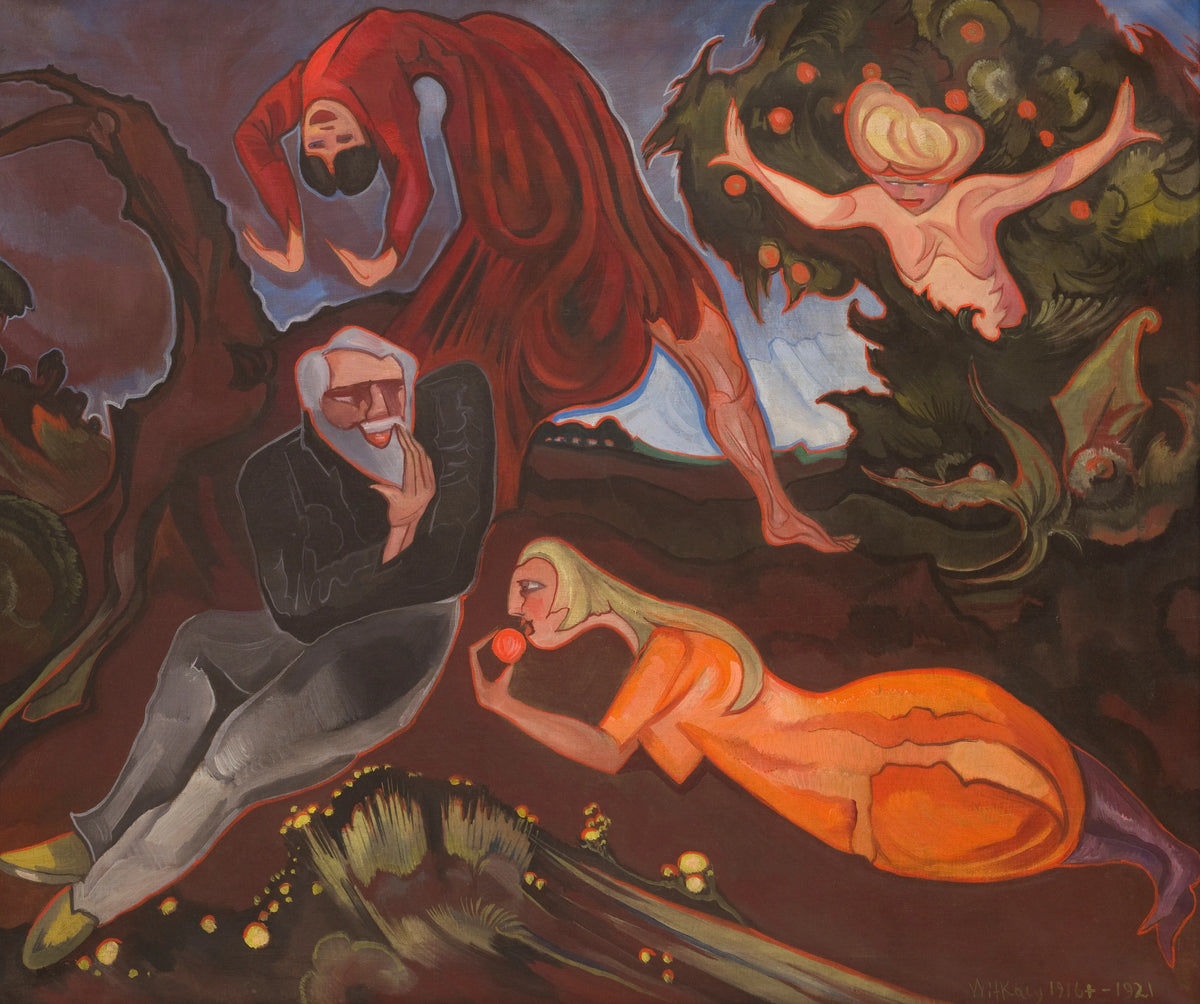 Stanisław Ignacy Witkiewicz - Temptation of St Anthony I (1916-1921)