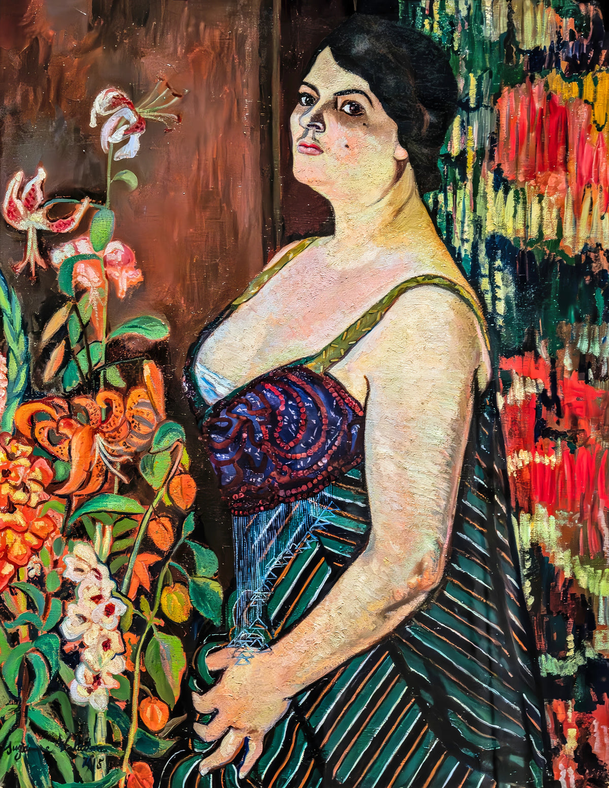 Suzanne Valadon - Portrait de Mauricia Coquiot (1915)