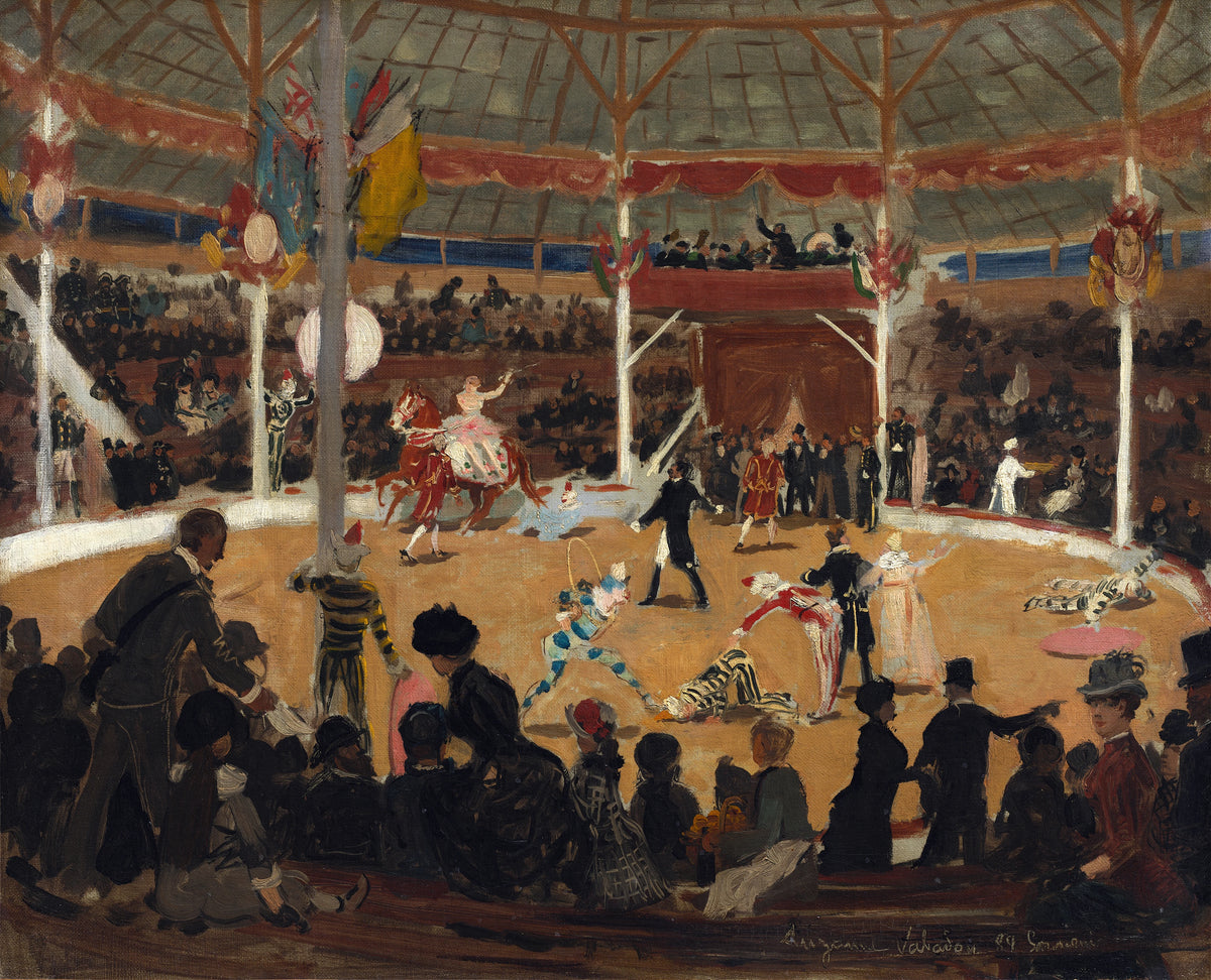 Suzanne Valadon - The Circus (1889)