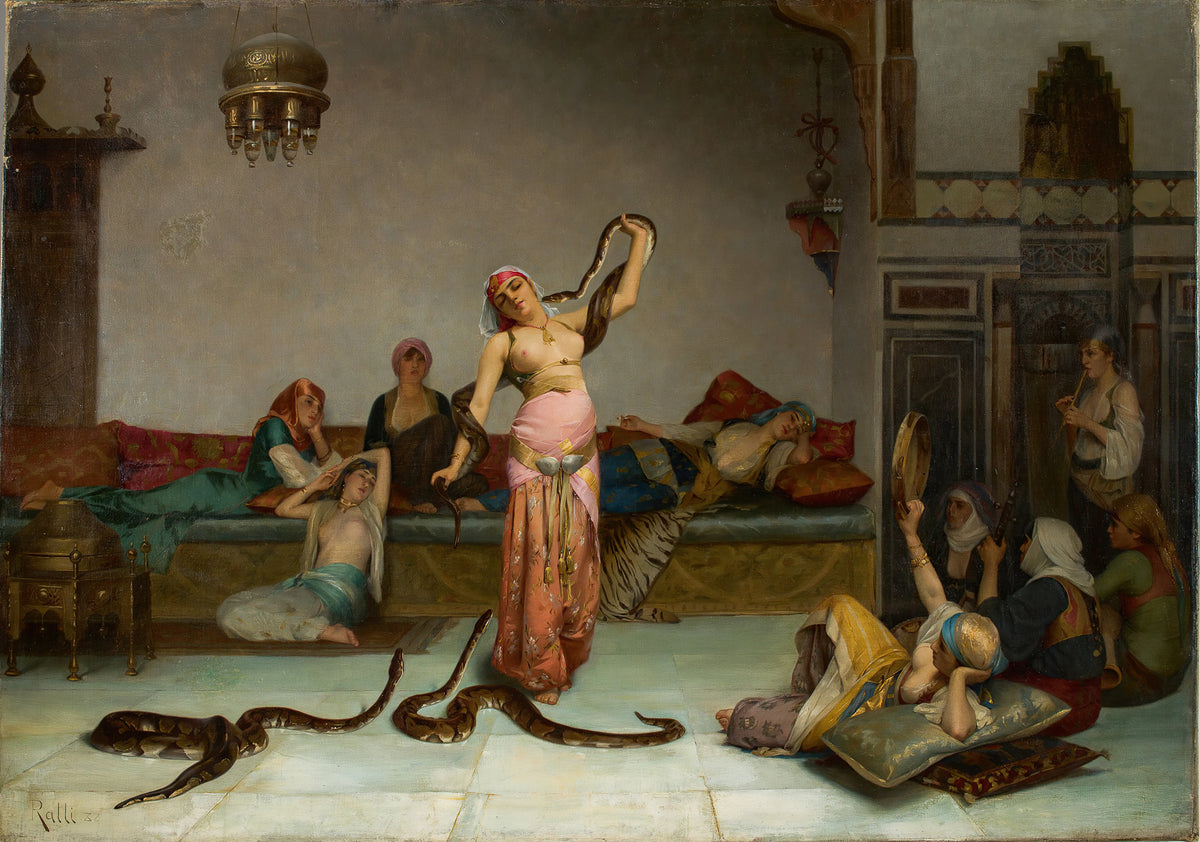 Theodoros Ralli - Charmeuse De Serpents (1882)