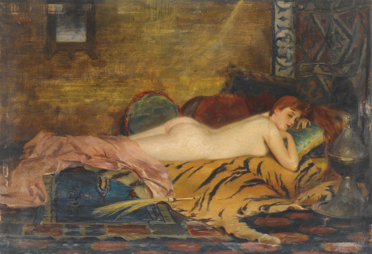 Theodoros Ralli - Reclining Nude